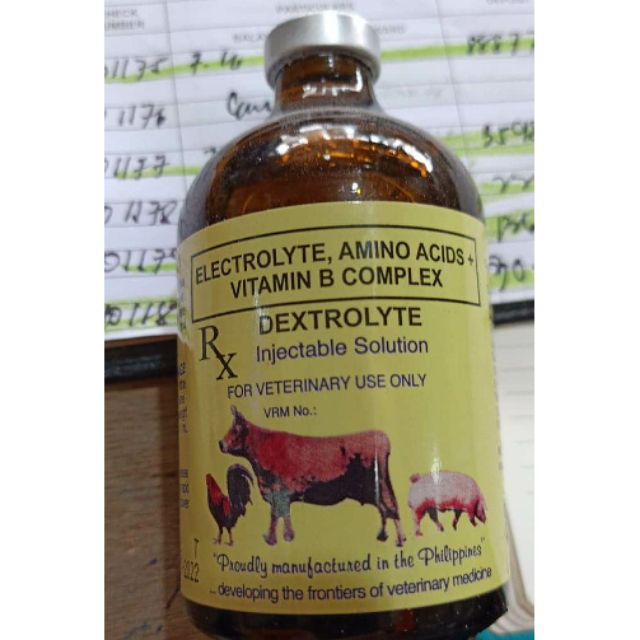 Dextrolyte - Electrolyte Amino Acid Vit B Complex 100ml | Shopee ...