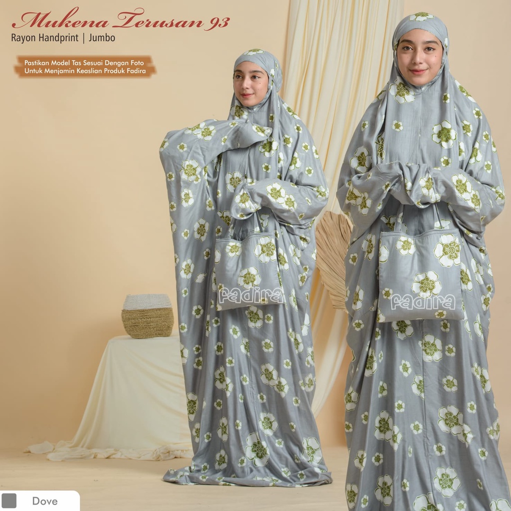 Handprint 93 / Canal/ Telekung Handprint/ Handprint By Fadira | Shopee ...