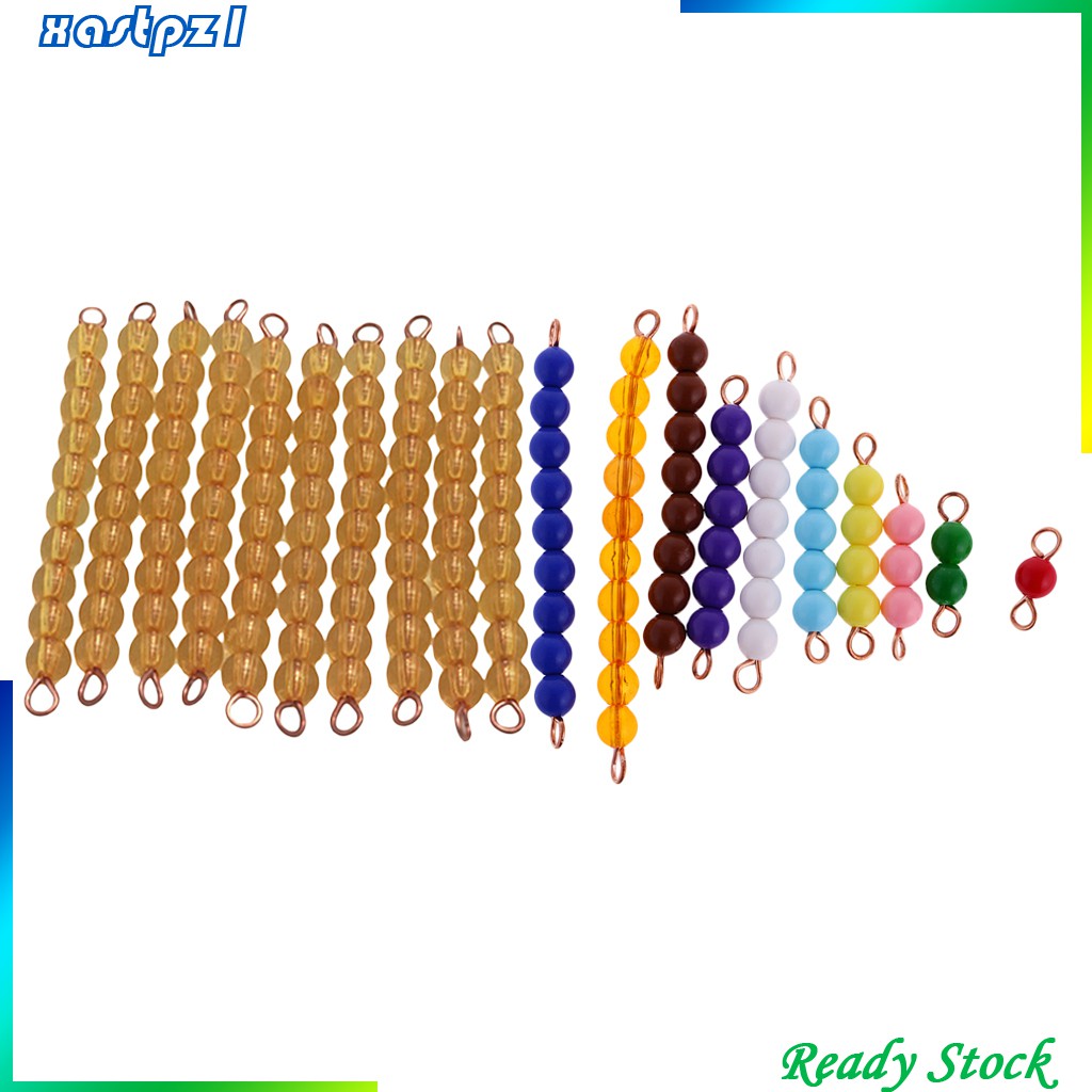 [ 1-10 Beads Bar for Kids Math Number Learning Counting Toy | Shopee ...