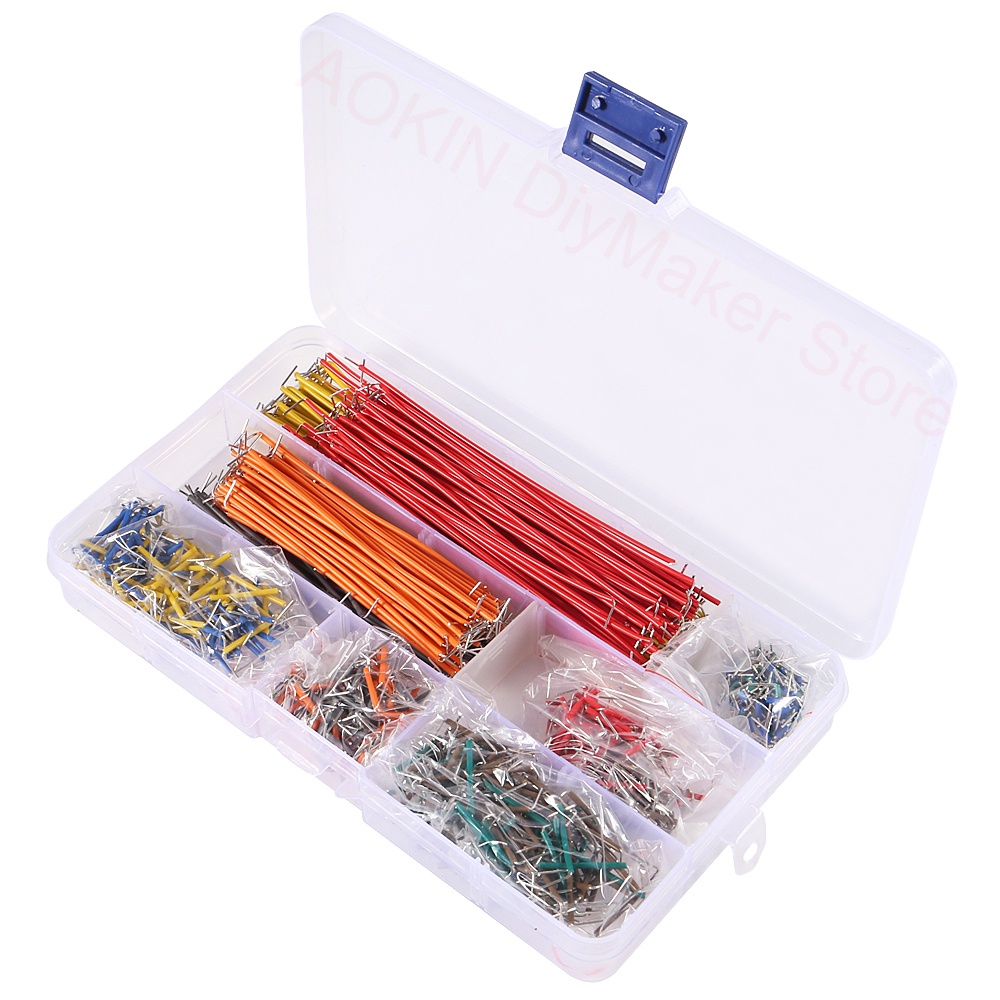 Jumper Wire Kit 840 Pcs Preformed Breadboard Jumper Wire Kit 14 Lengths