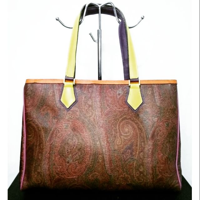 Preloved ETRO Milano Paisley Retro Design Shoulder Bag