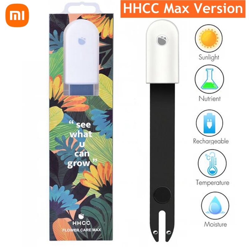 Xiaomi HHCC Flower Monitor Detector Flora Care Max Global Version Plant Grass Soil Water