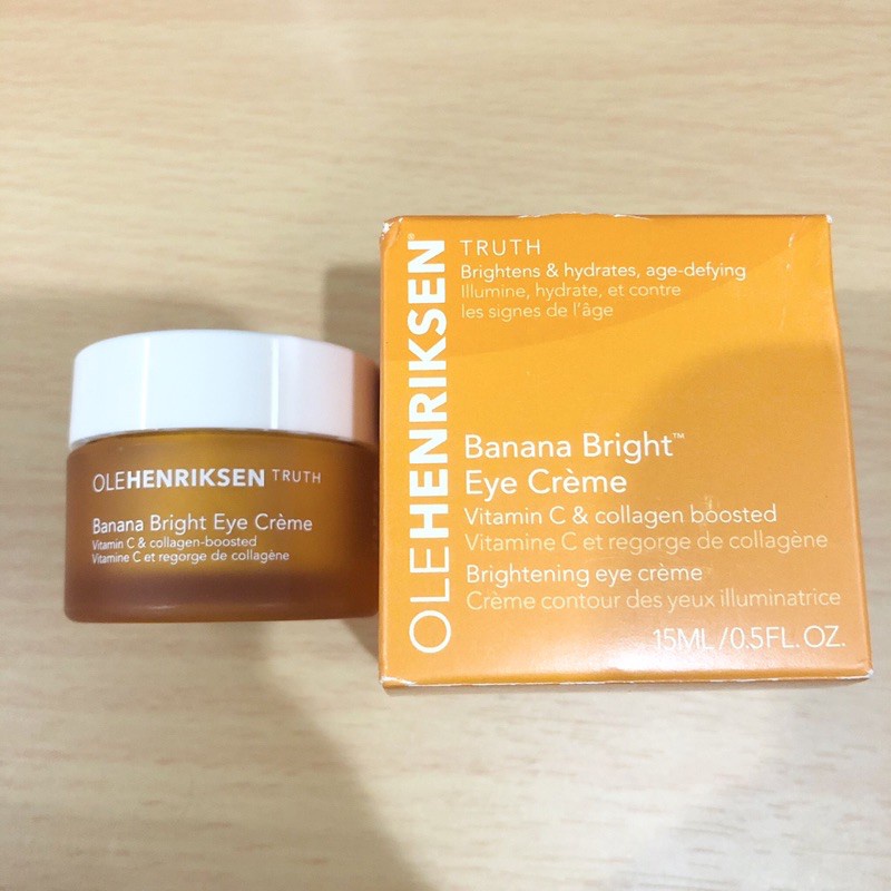 Authentic Olehenriksen Ole Henriksen Banana Bright Eye Cream Creme