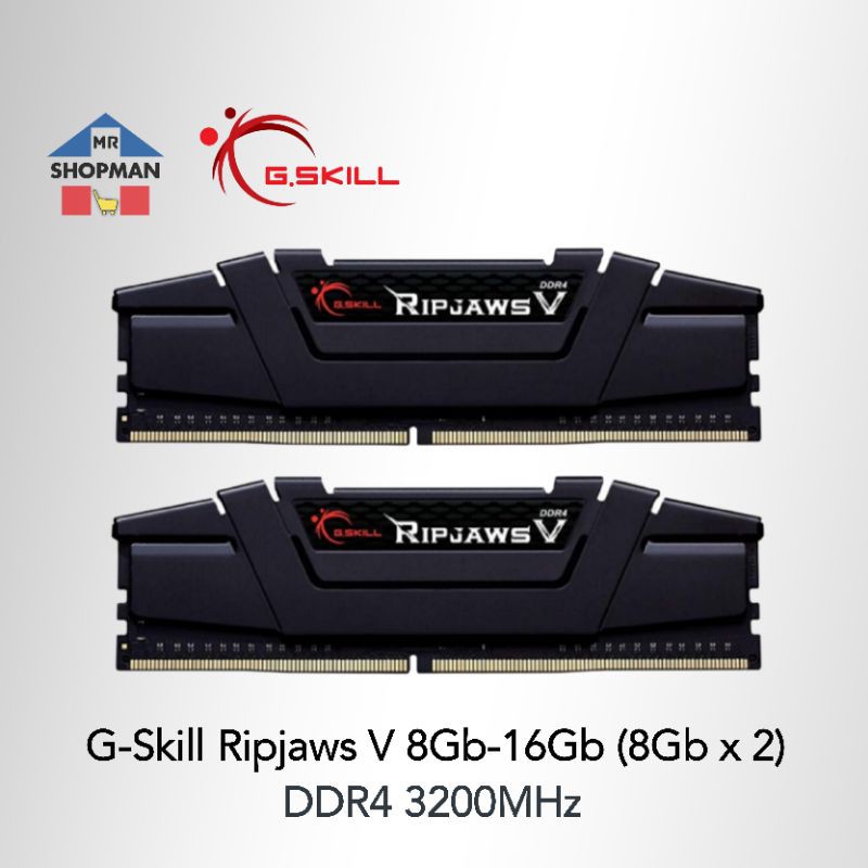 G Skill Ripjaws V 8Gb 16Gb 32Gb DDR4 3200Mhz / 3600Mhz RAM | Shopee ...