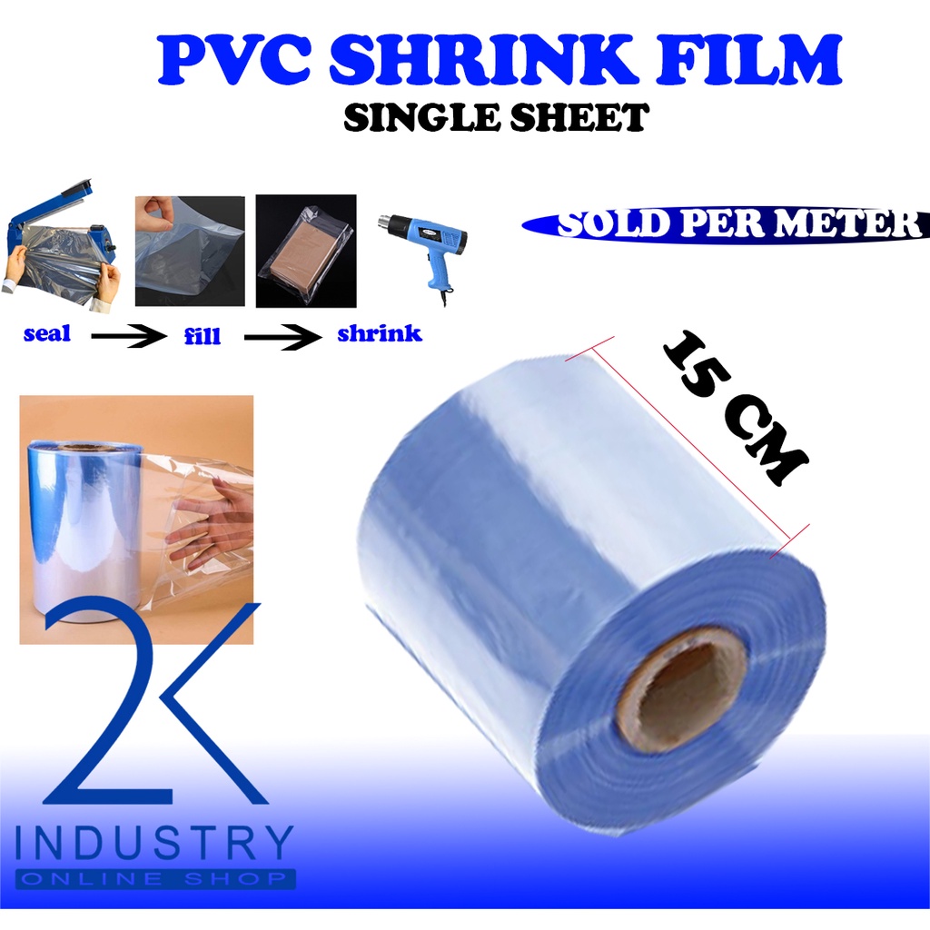 PVC Shrink wrap / shrink film / shrinkable wrap for sealers and heat