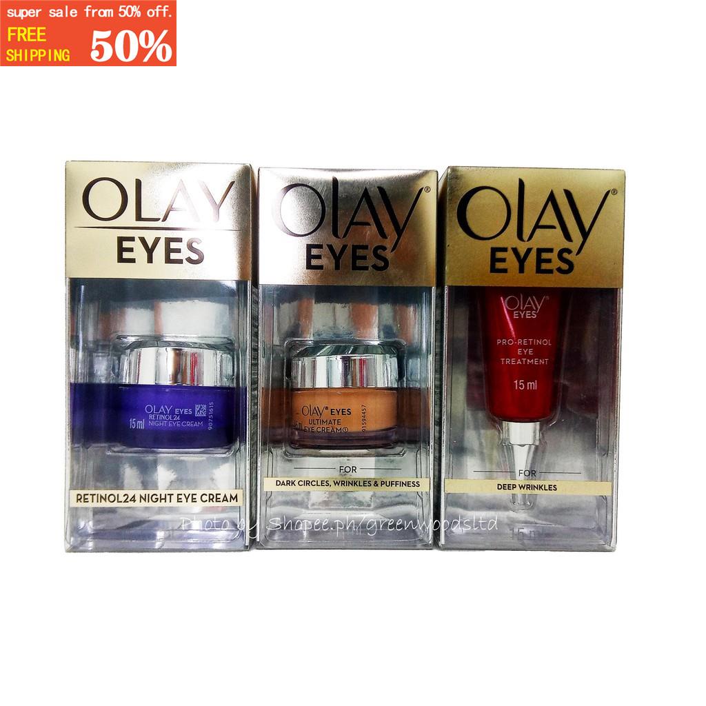 OLAY Eyes Cream Retinol24 Night Eye, Ultimate Eye Cream , Pro Retinol