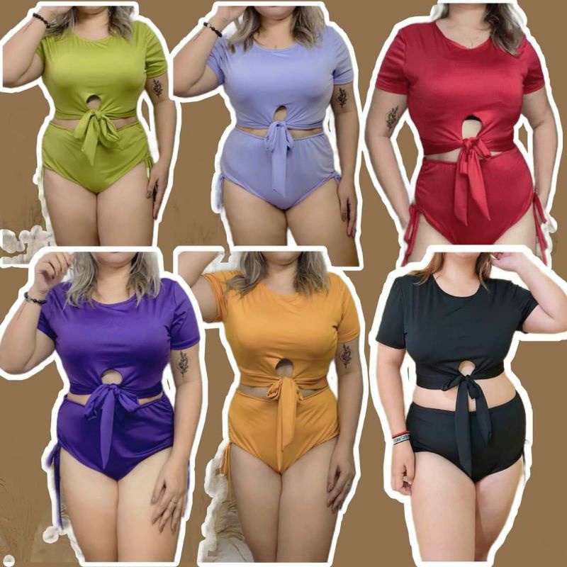 TWO PIECE SWIMSUIT (PLUS SIZE XL-XXL)