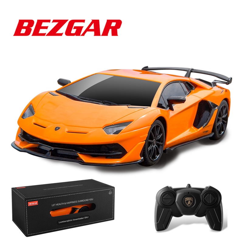 Remote Control Car Aventador SVJ, 2.4GHz RC Car BEZGAR X