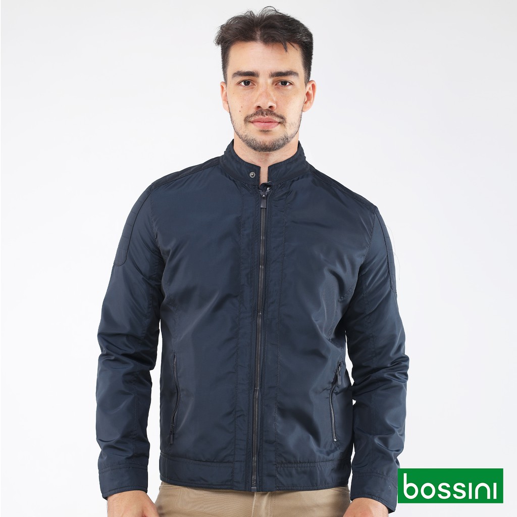 Bossini Nylon Jacket W/O Hood BMT07-0066 (Navy Blue) | Shopee Philippines