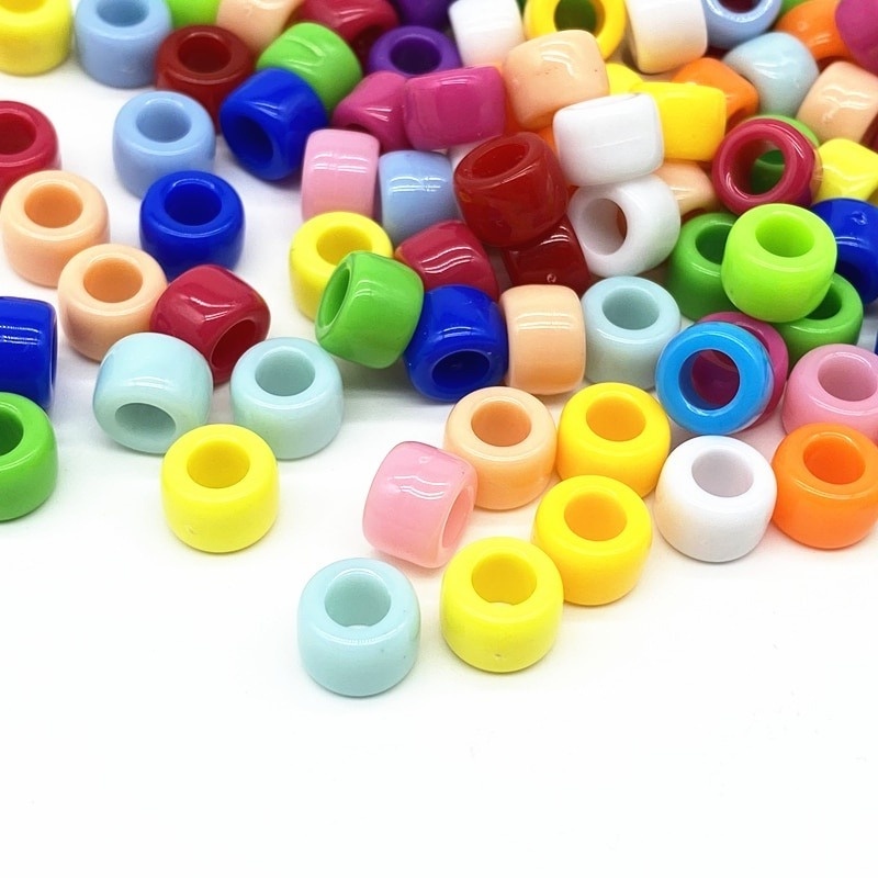 thumbnail image 2 of 1000pcs Small Pony Beads In Soft Macaron Colors For Diy Bracelets, Necklaces, Ha 2 of 12
