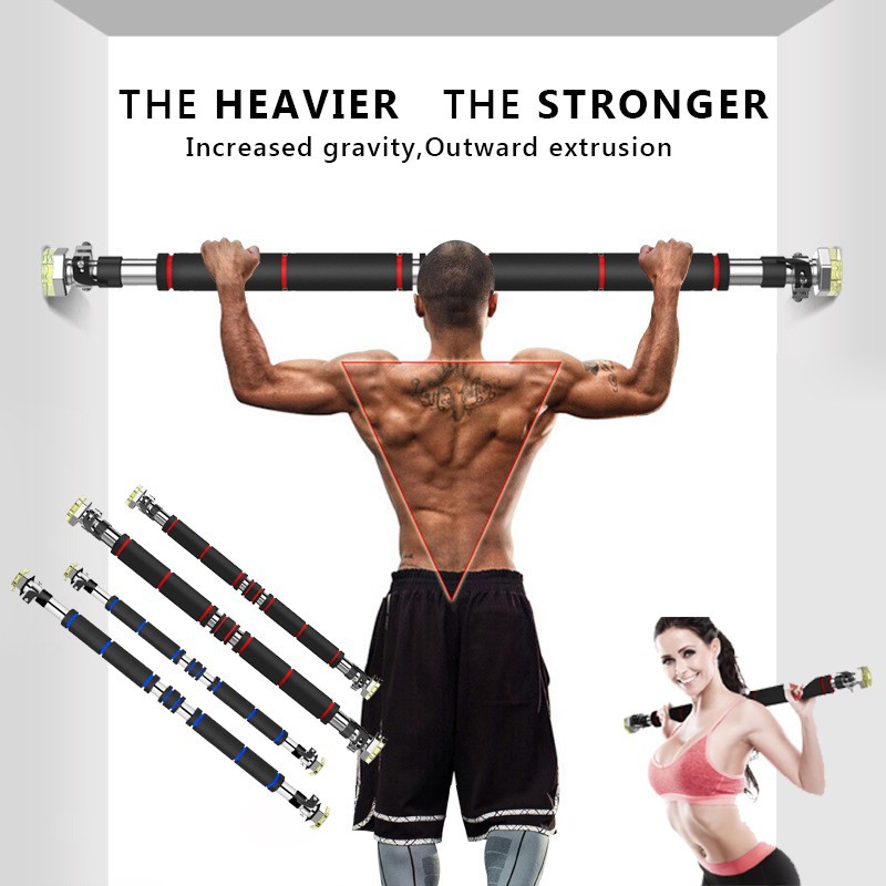 Doorway Pull Up and Chin Up Bar Upper Body Workout Pull Up Bar for Home