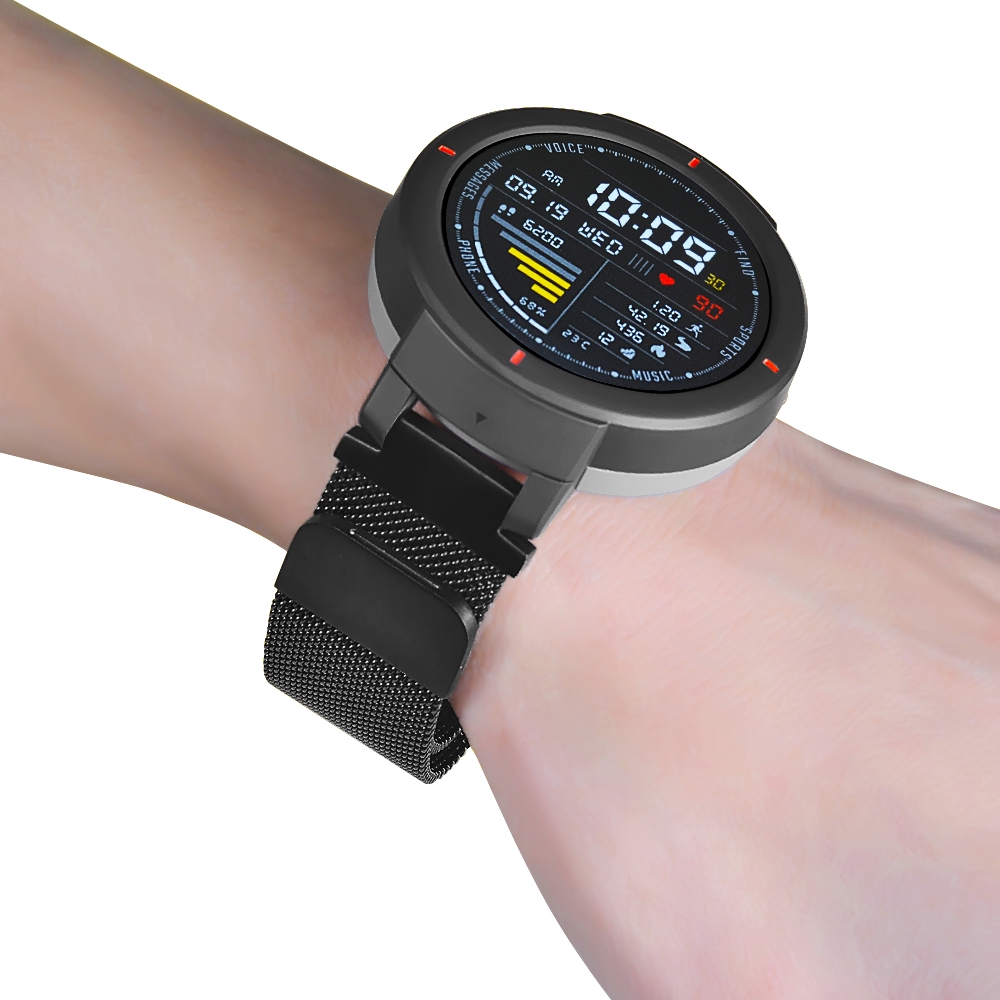 Milan Stainless Steel Band Strap For Huami Amazfit Verge lite Shopee Philippines