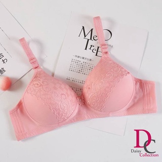 Daisycollection Big size Non-wire Korean Fashion Bra Cup B 36 to 42 Push Up  Bra