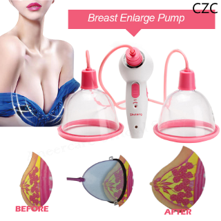 Nipple Therapy Twist Suction Cupping Breast Enlarger Vacuum Bust