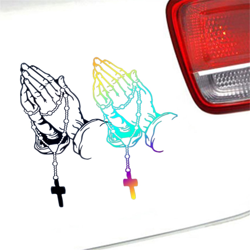【Wholesale】1Pc Car Fashion Rosary God Jesus Christ Prayer Gesture ...