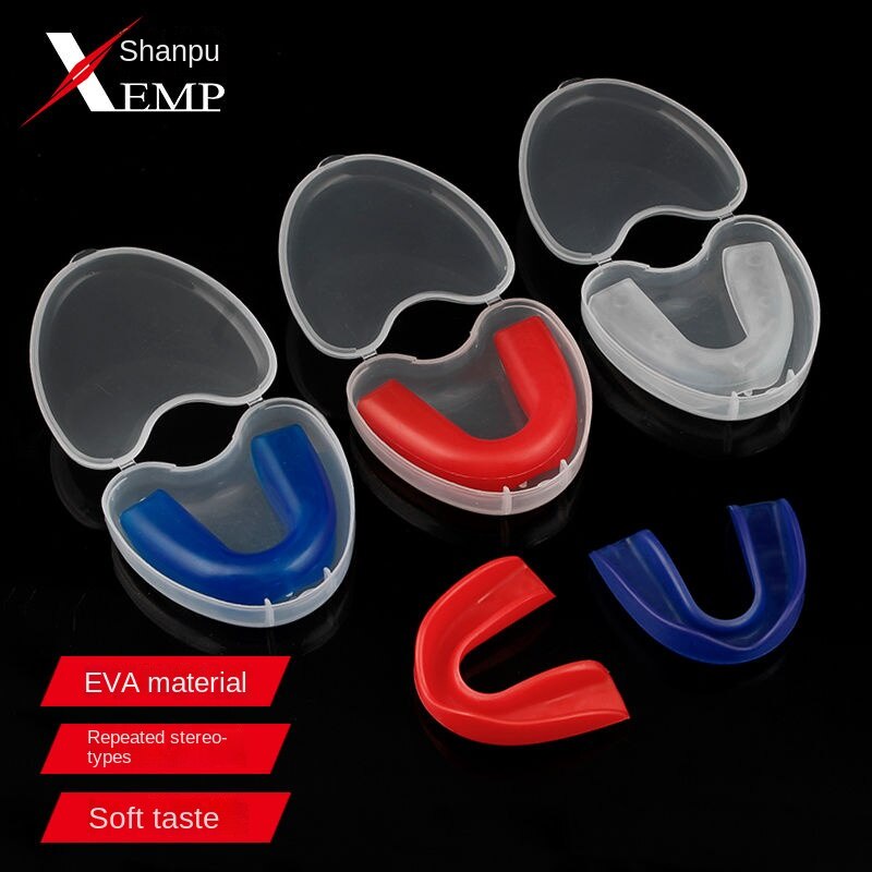 Double Layers MouthGuard Sports Protection Boxing Dental Care Basketball Professional Boxing