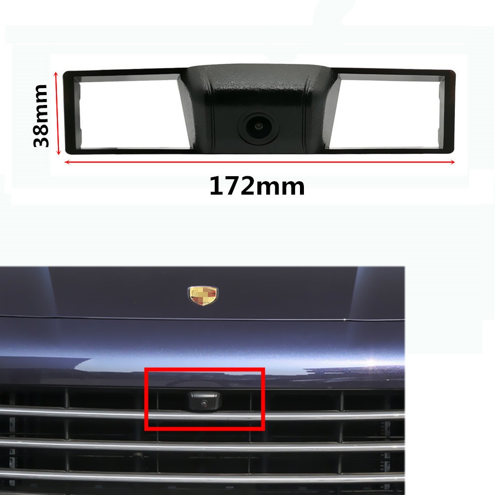 YIFOUM HD Car Front View Parking Night Vision Positive Waterproof Logo