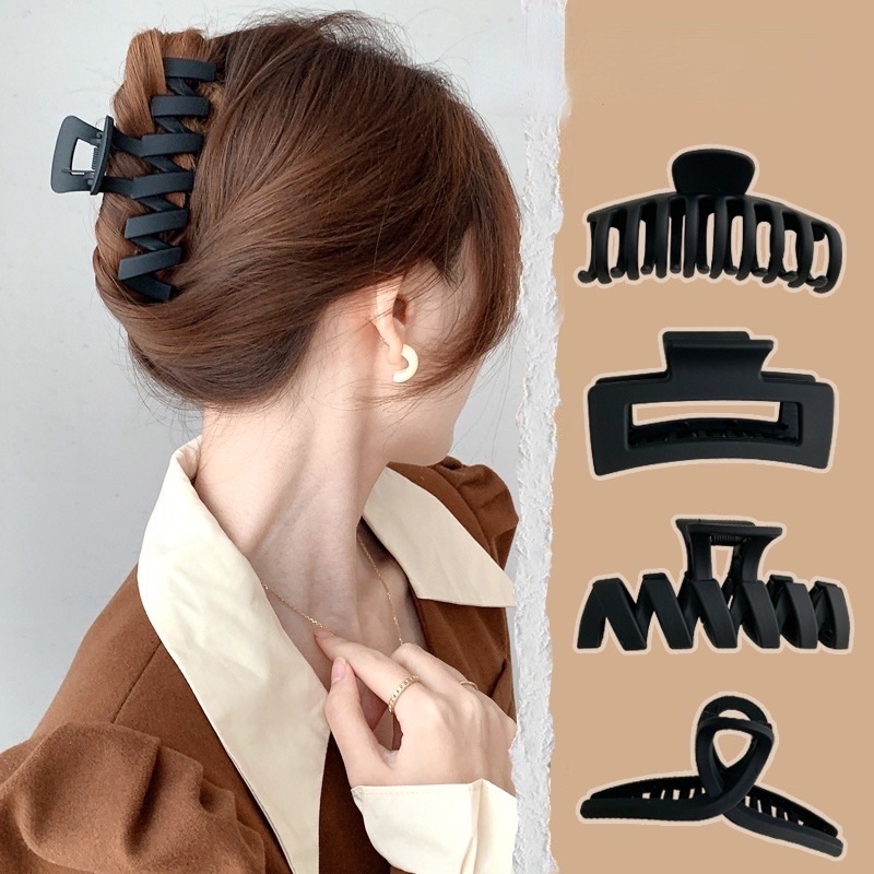 1pcs Cool Black Style Elegant Lady Girls New Korea Hairpin Hairclips ...