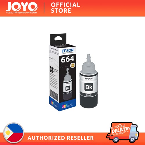 Epson T6641 Original Ink Bottle 70ml (Black) Shopee Philippines