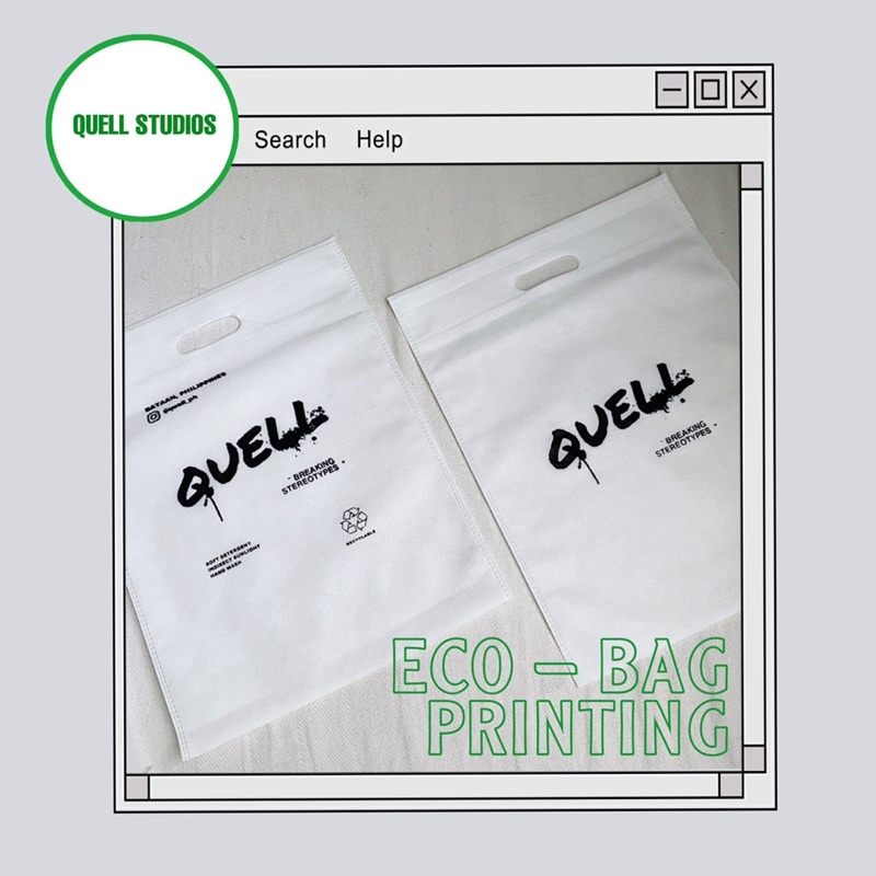 Personalized EcoBag ( Minimum 50pcs ) Shopee Philippines