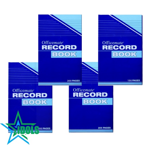 Record books BIG (500 pages , 300 pages , 150 pages) brand may vary Shopee Philippines