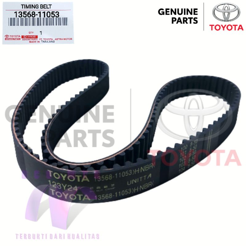 Timing BELT/Fan BELT TOYOTA STARLET 1.3/1300CC ORI Shopee Philippines