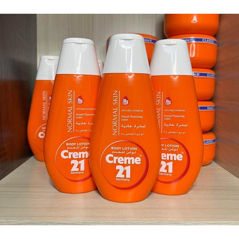 Creme 21 Body Lotion for Normal Skin and Dry Skin 250ml Shopee