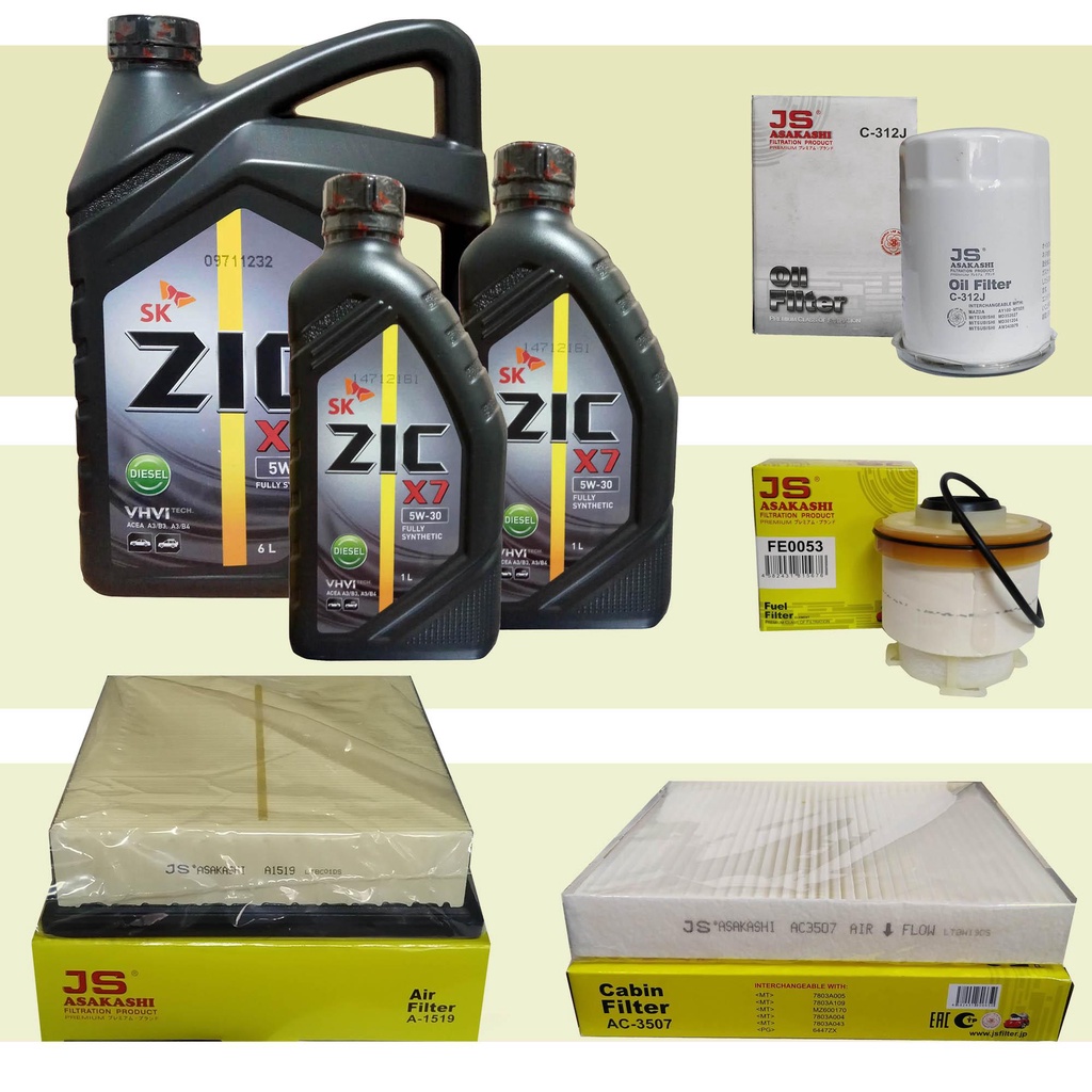 sk-zic-x7-diesel-5w-30-preventive-maintenance-schedule-pms-package