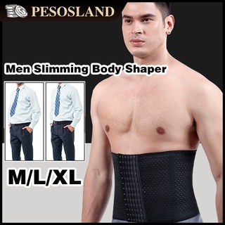 Men's Fat Burner Control Tummy Tuck Belt Body Shaper Girdle Belly