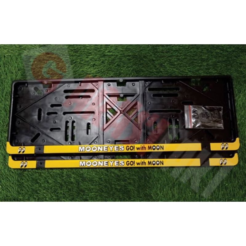 Bracket/ base plate number number plateMOONEYES | Shopee Philippines