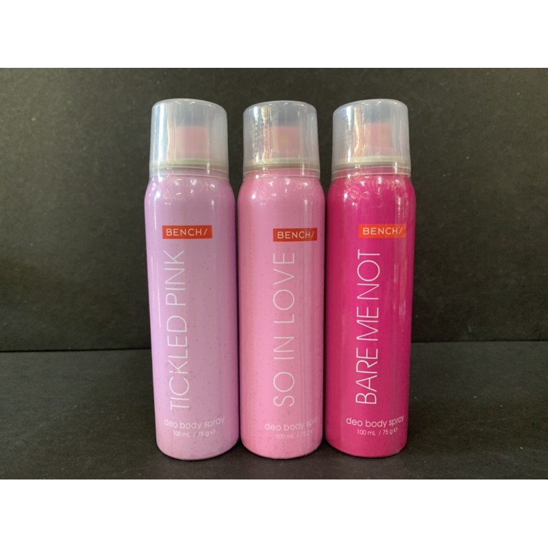 Bench pink body discount spray