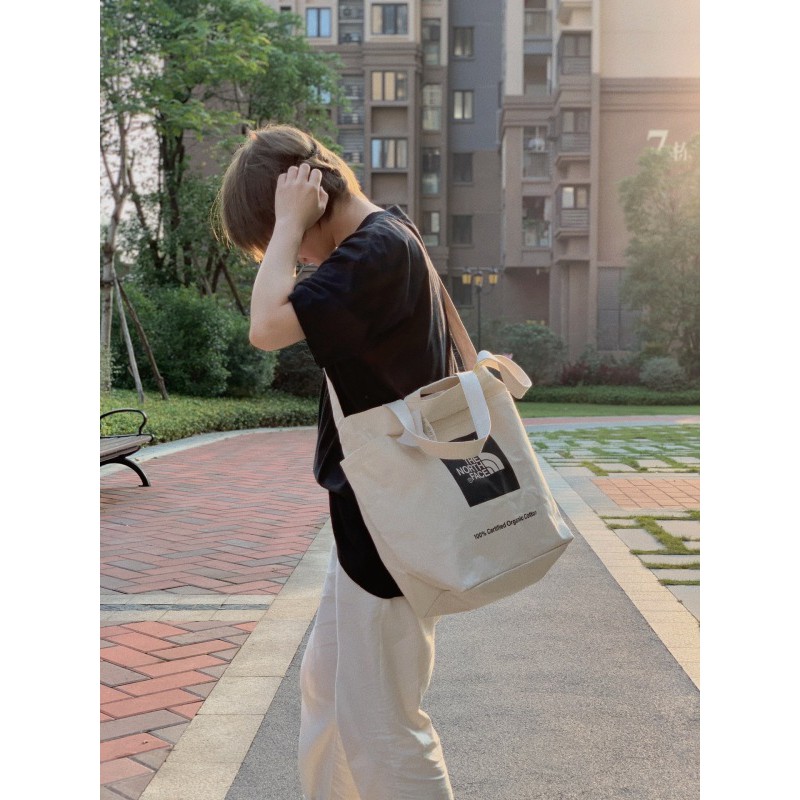 Japan THE NORTH FACE North Face North Face Shoulder Messenger Bag Canvas Bag Tote Bag Shopee Philippines