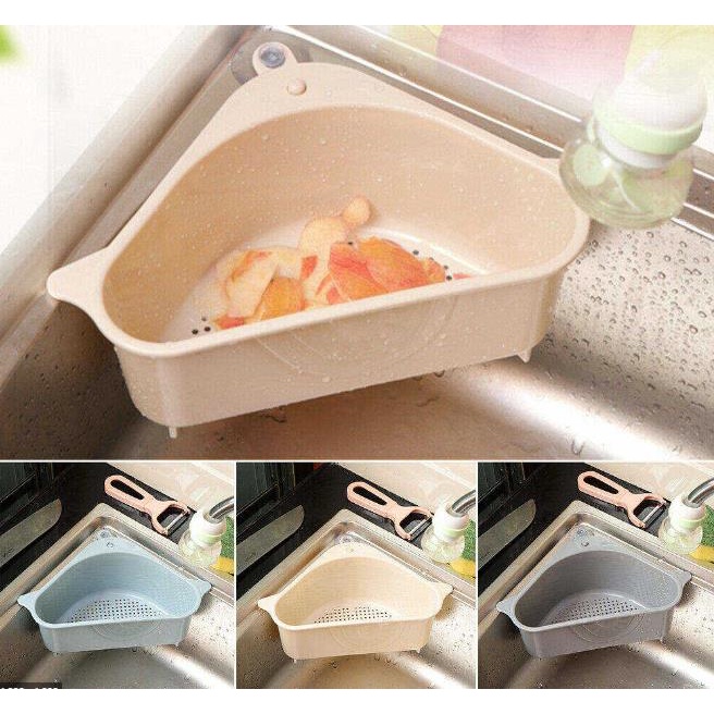 Perfect Life Kitchen Multipurpose Drainer/Strainer Triangular Sink
