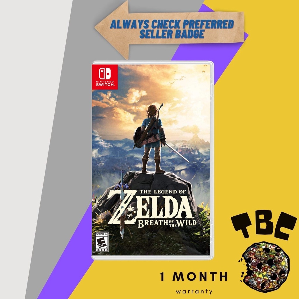 The Legend Of Zelda Breath Of The Wild For Nintendo Switch 5608