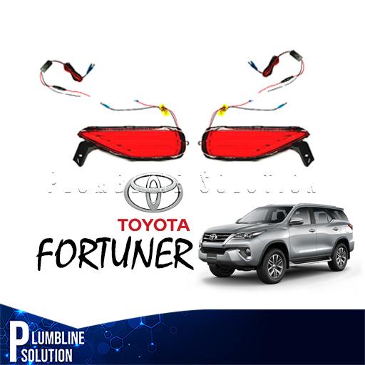 Rear Bumper Light for Toyota Fortuner 2016 - 2020 Rear Bumper Light Led ...