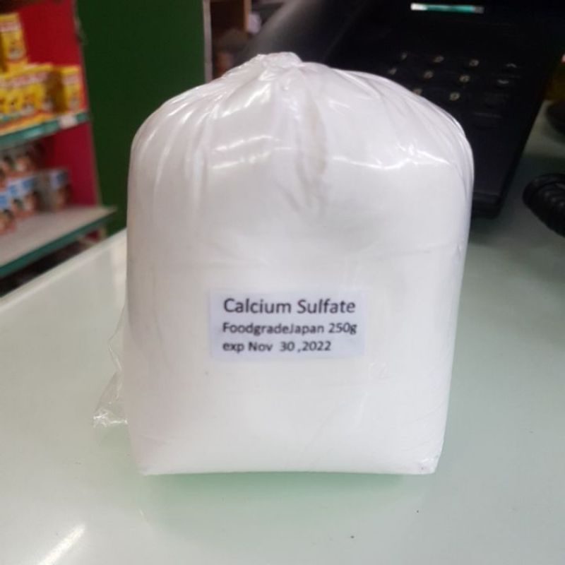 Calcium Sulfate 250g Japan FOOD GRADE for Tofu Shopee Philippines