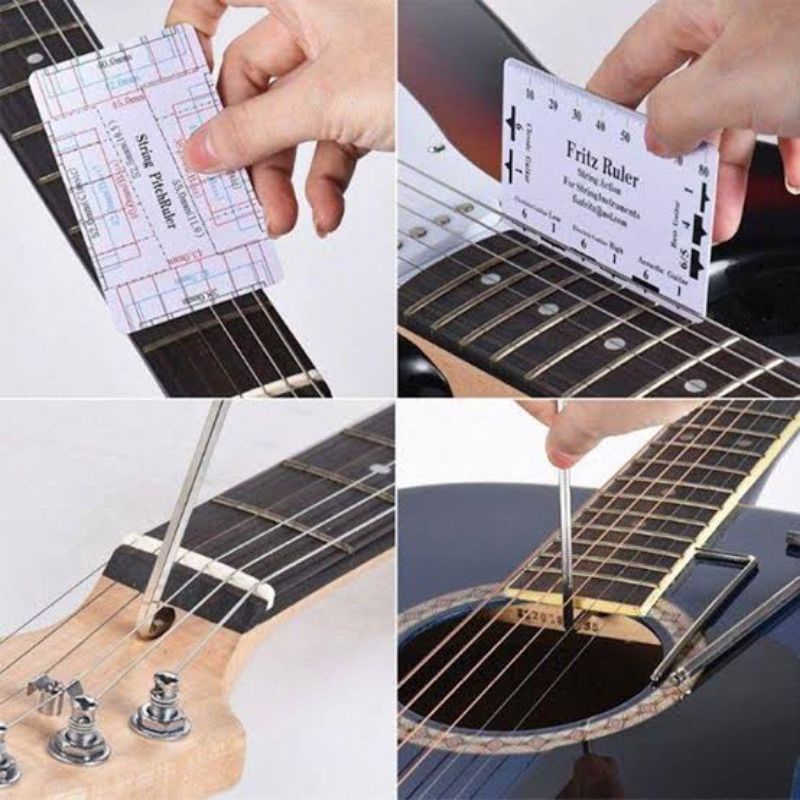 Ruler / Fritz Ruler measures guitar string height | Shopee Philippines