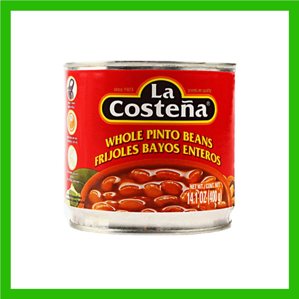 La Costena Whole Pinto Beans 400g Shopee Philippines