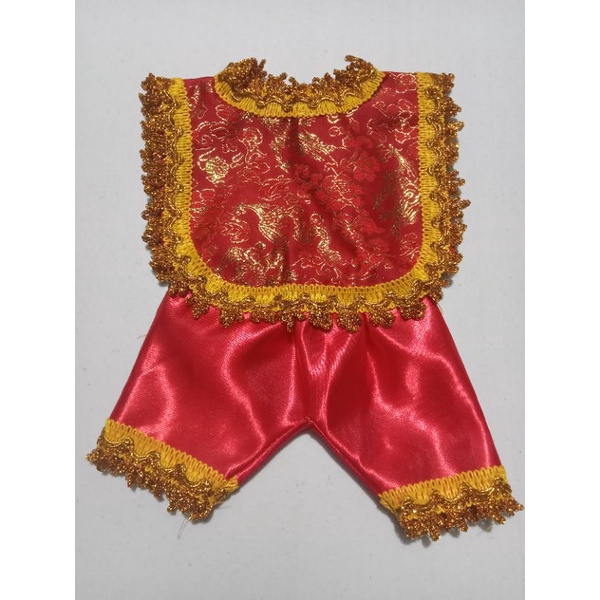 Santo Niño / Sto. Nino / Sto. Niño Clothes / Dress / Vest (Small | 8