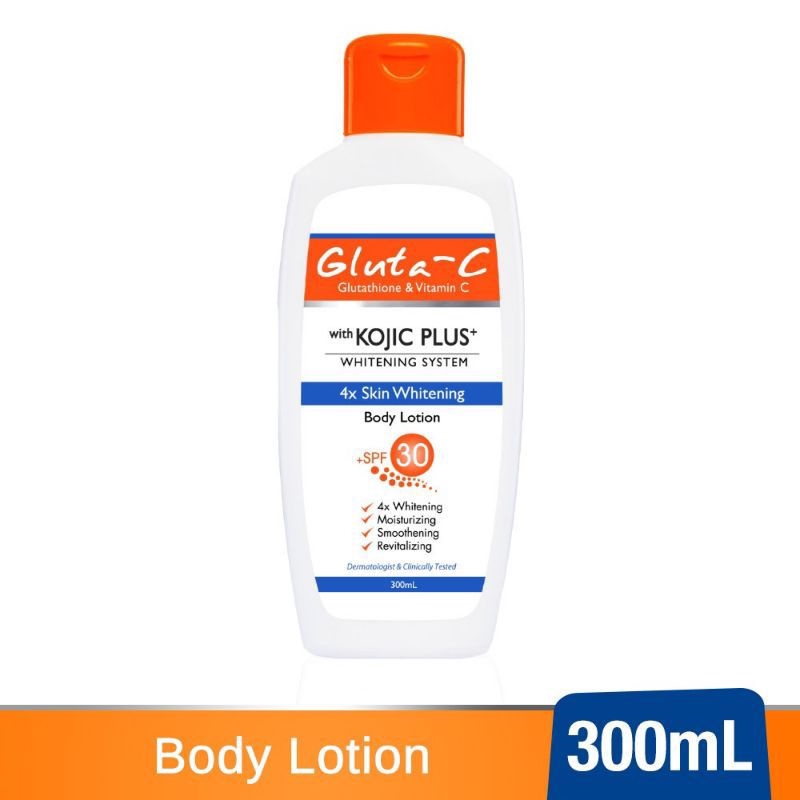 gluta - c glutathione & vitamin c with kojic plus + spf 30 (300ml) | Shopee  Philippines