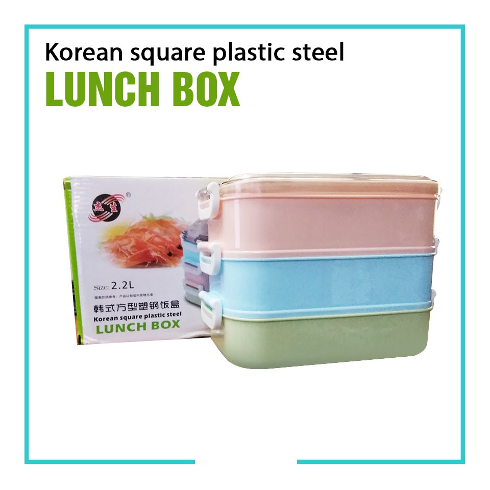 VEIOK Lunch Box, 1600ml Bento Box with Bag and Cutlery, Pink Lunch