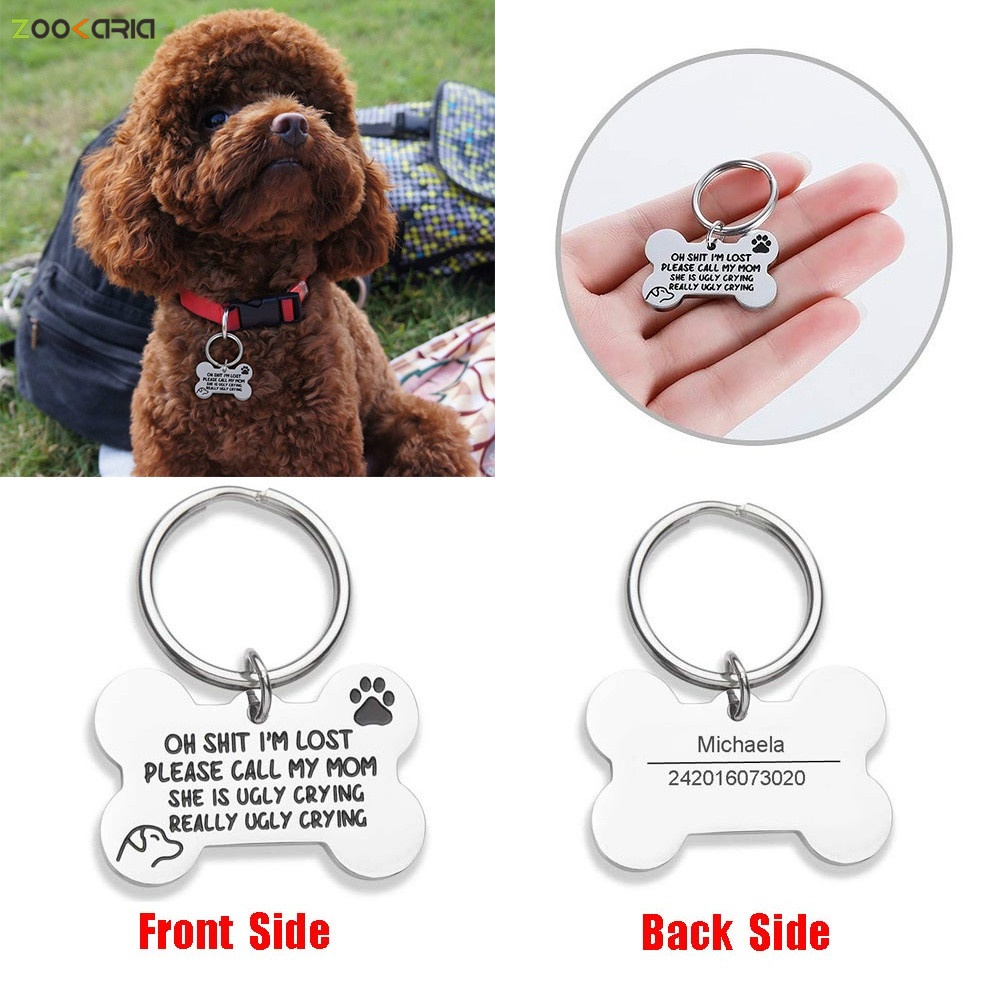 Funny cat collar clearance tags