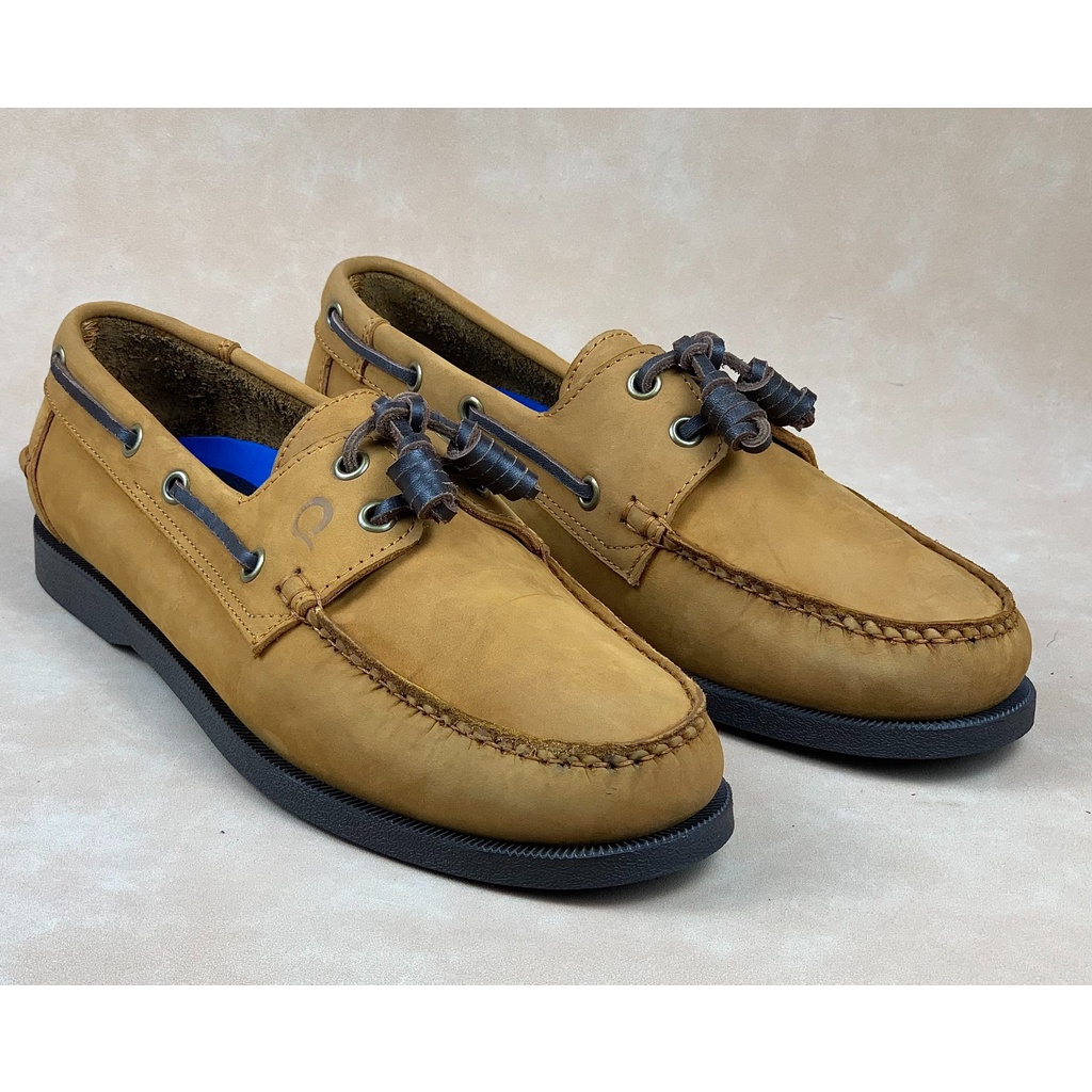 Marquins Genuine Leather Boat Shoes for MEN Craftsman Brown 30 colors available Shopee Philippines