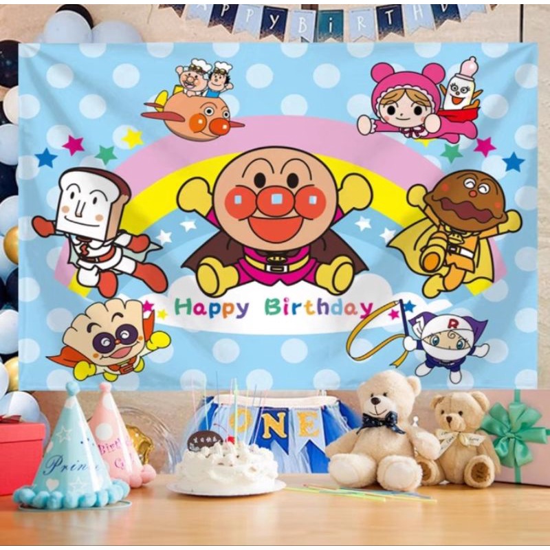 Anpanman Birthday Scene Layout Very Beautiful | Shopee Philippines
