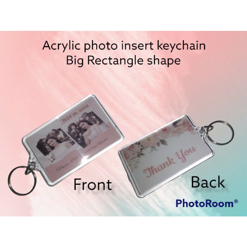 ACRYLIC RECTANGLE KEYCHAIN (F1 BIG) | Shopee Philippines
