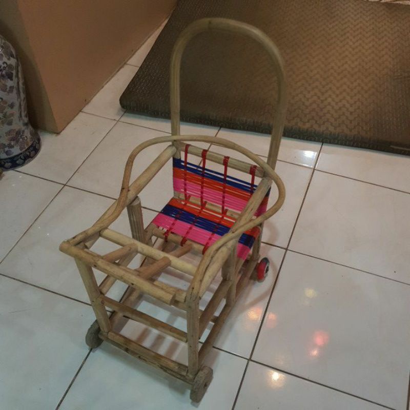 Wooden/native stroller | Shopee Philippines