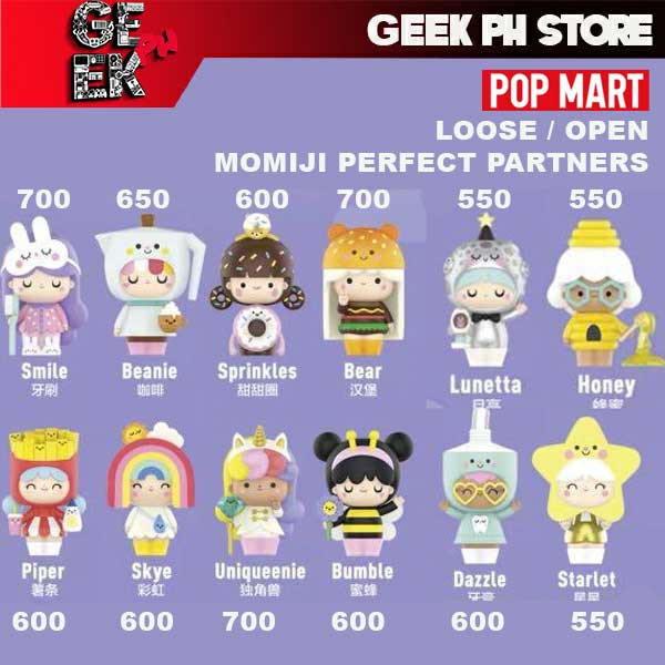 LOOSE / RANDOM Pop Mart Momiji Perfect Partners Series Random Single Blind  Box sold by Geek PH Store