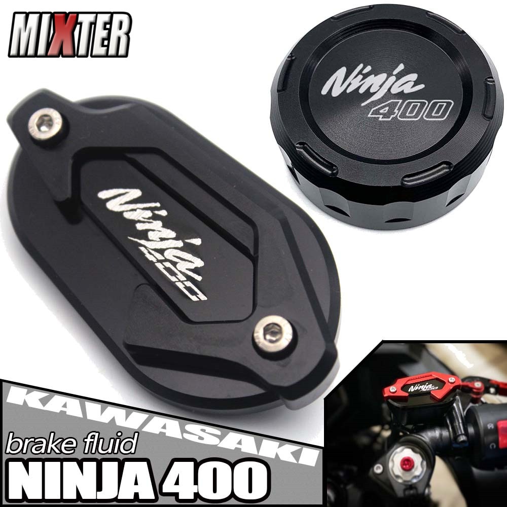 Motorcycle Front Rear brake Fluid Cylinder Master Reservoir Cover Cap ...