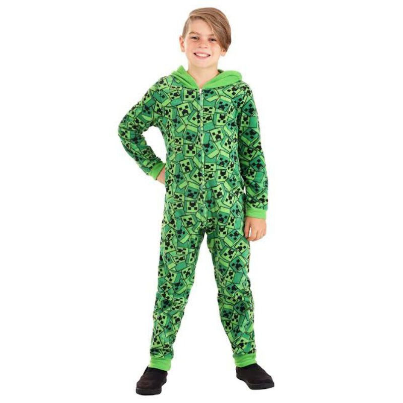 Boys best sale minecraft onesie