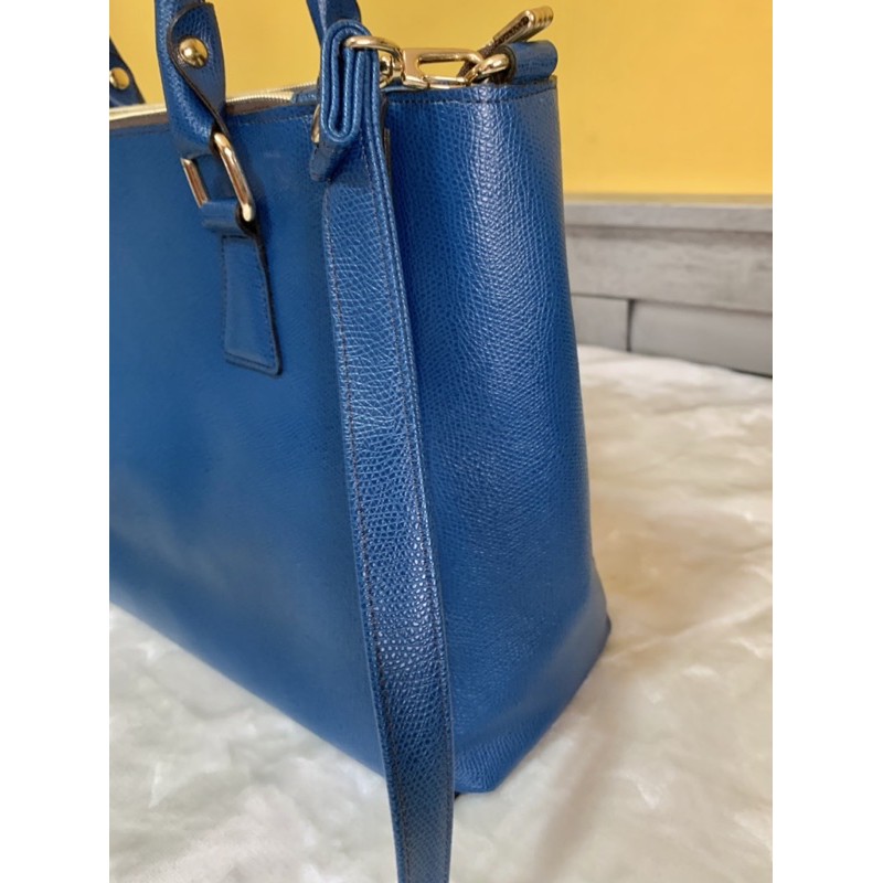 Love bags Nicole Miller blue 2 way structured bag Shopee Philippines